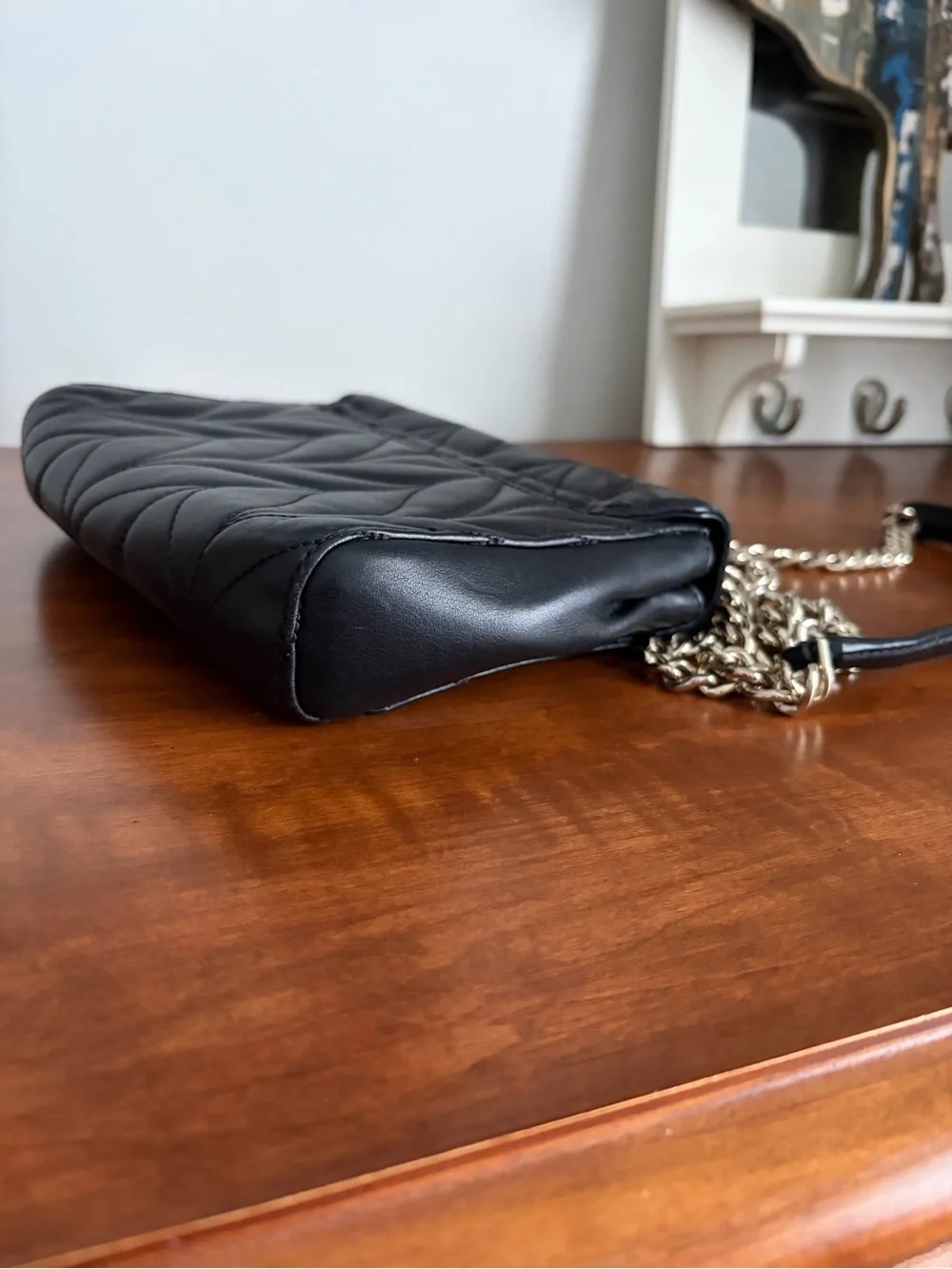 kate spade Black Quilted Chain Shoulder Bag *READ*